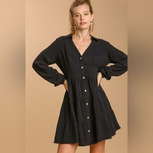 Umgee Black Magic Dress SMALL
